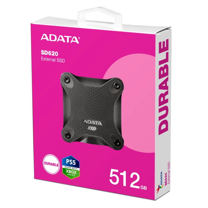 External SSD ADATA SD620 USB 3.2 512GB Black