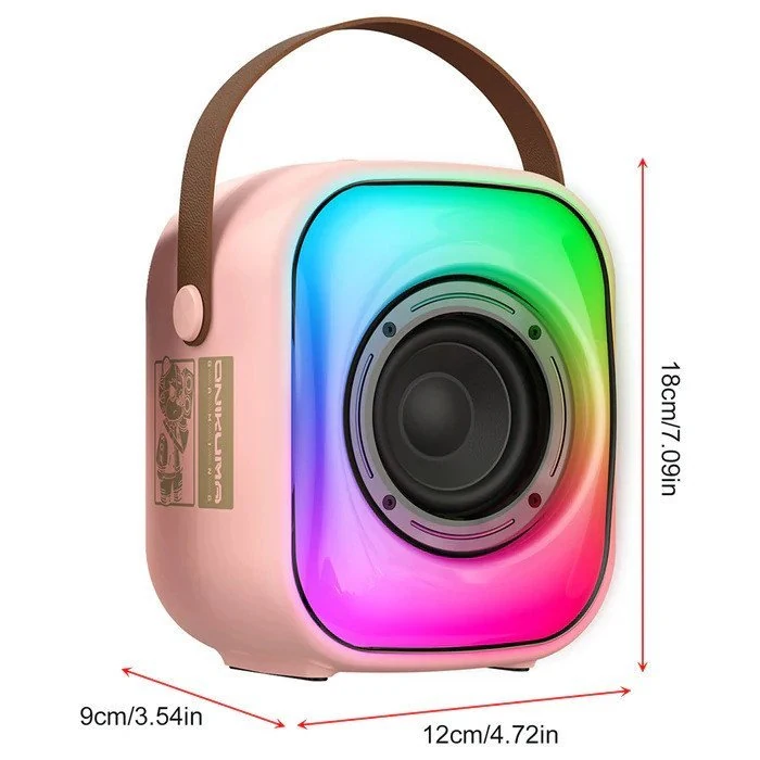 سبيكر اونيكوما بلوتوث 5.3 بإضاءة RGB مع ميكروفون L7