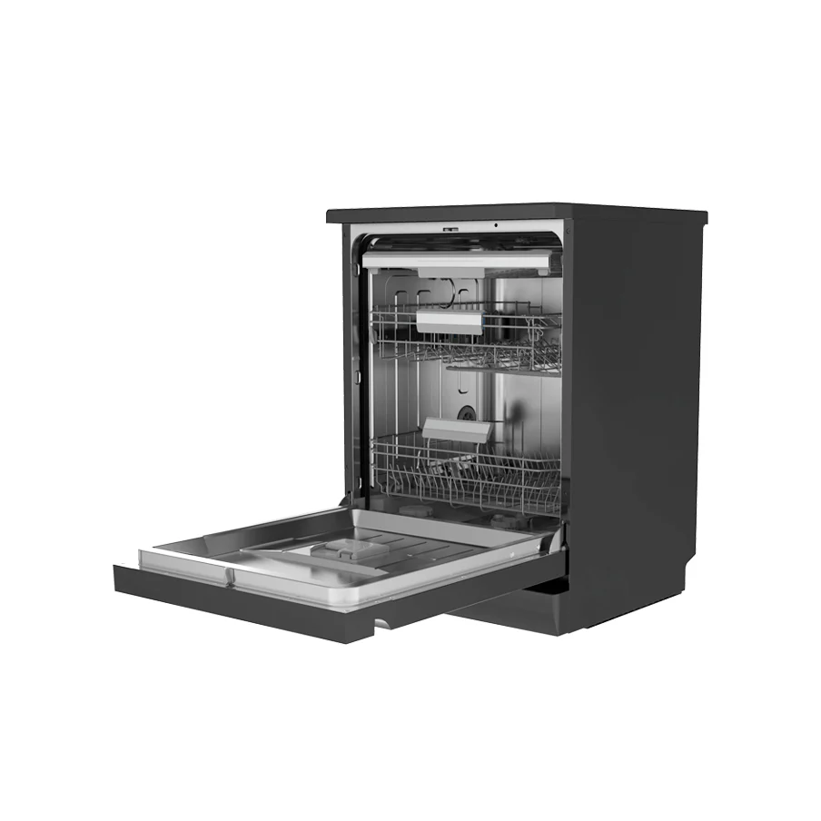 Dishwasher Midea  15 Place Settings 8 Programs -WQP15-WU7633GUR(BS)-IQ