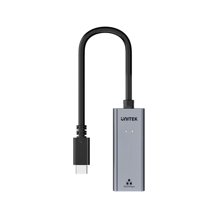محول يونيتيك USB-C إلى RJ45 جيجابت إيثرنت 1000Mbps _ USB-C to RJ45 Gigabit Ethernet Adapter