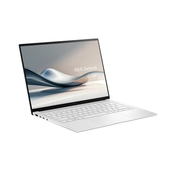 لابتوب اسوس Zenbook S 14 OLED UX5406SA-PZ067W Laptop 14" 3K - Core Ultra 7 Processor 256V - 16GB RAM - 1TB SSD - Shared - WIN 11 (Scandinavian White)