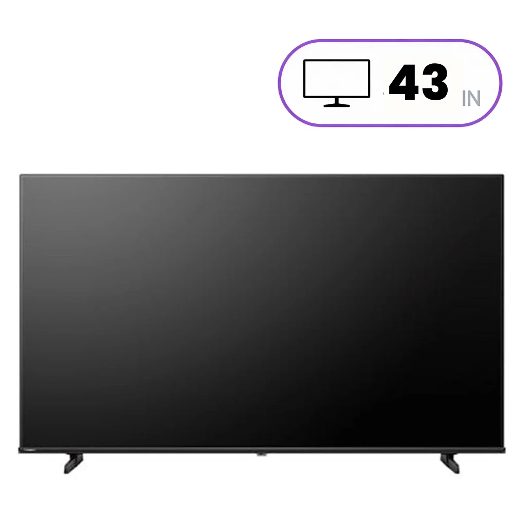 Hisense 43A6500N Television - 43 Inch - 4K Ultra HD - Smart Google TV - Black