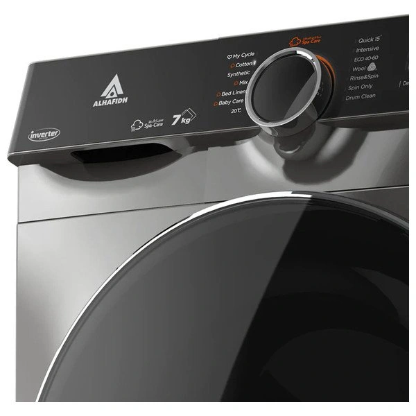 Alhafidh 7FLS81 – Front Loading Washing Machine – Silver