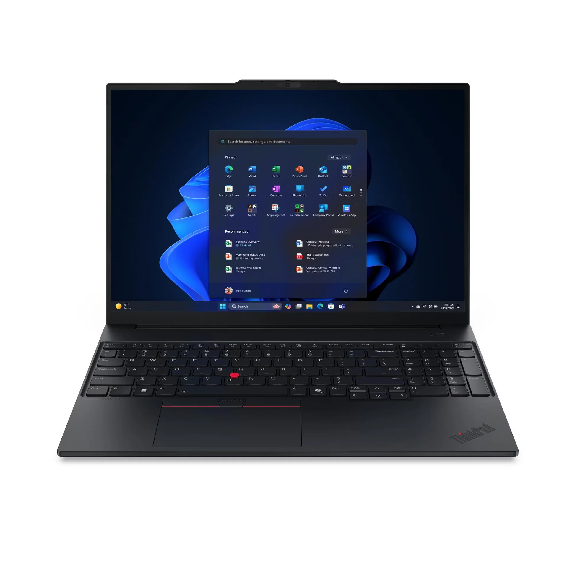 Lenovo ThinkPad E16 Gen 3 16" Laptop Intel Core Ultra 7 256V _ 22AY0016GQ