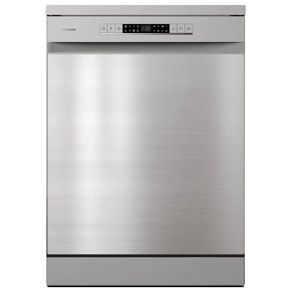 Hisense HS623E91 Dishwasher - 8 Programs - 15 Places - Silver