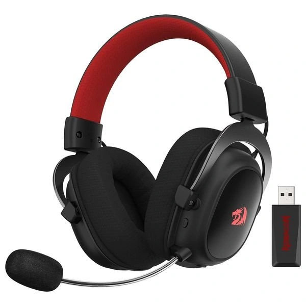  سماعة ألعاب ريدراجون H510 PRO - صوت محيطي 7.1 - 3 أوضاع - سماعات 53مم - وسادات أذن فوم ذاكرة مع غطاء قماشي متين - تعمل عبر يو اس بي - اسود 
