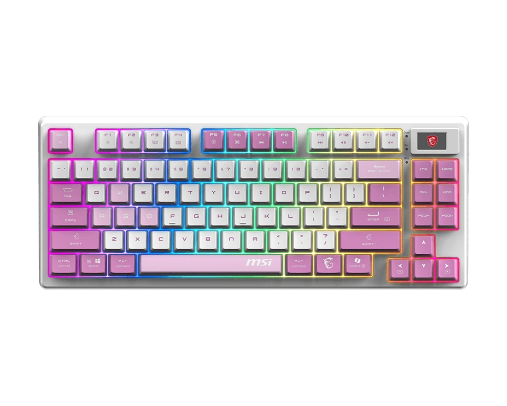 MSI K.B FORGE GK600 TKL W VIOLET