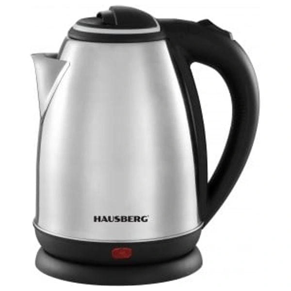  HAUSBERG HB-3615 - Kettle - 1.8L - 1500W - Silver 