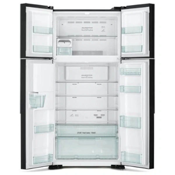 Hitachi RW760PUQ7-GBK - 26 Ft -  French Door Refrigerator - Black