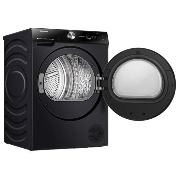 Hisense DH7S107BB - 10Kg - Front Loading Dryer - Black