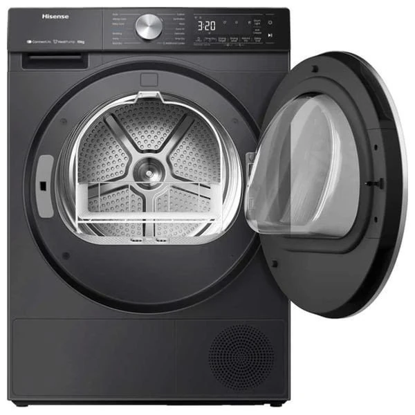 Hisense WF5S1045BB - 10.5Kg - 1400 RPM - Front Loading Washing Machine - Black