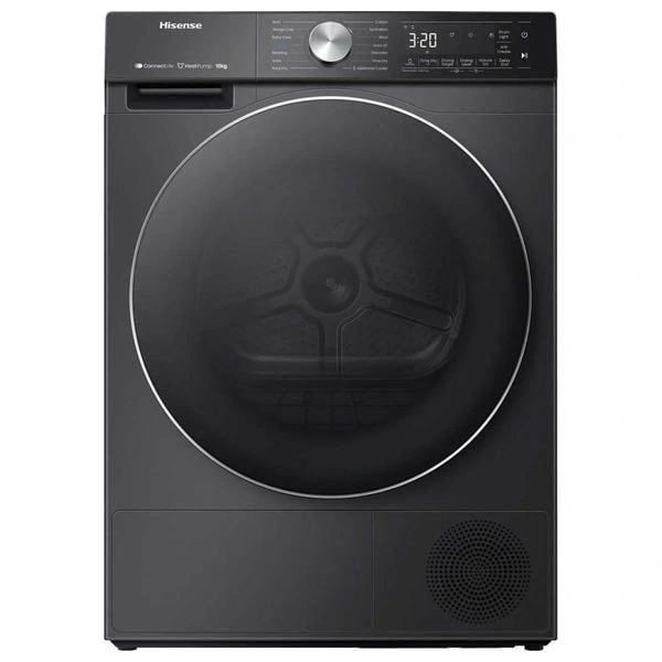 Hisense WF5S1045BB - 10.5Kg - 1400 RPM - Front Loading Washing Machine - Black