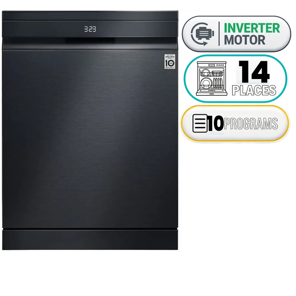 Dishwasher LG 10 Programs - 14 Places -DFC237HMS 