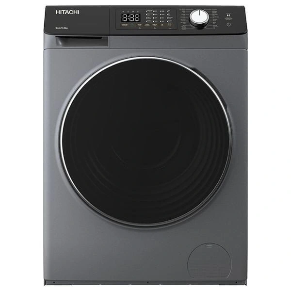 Hitachi BD-1054HVOS - Front Loading Washer - 10.5 kg - 1400 RPM - Dark Gray