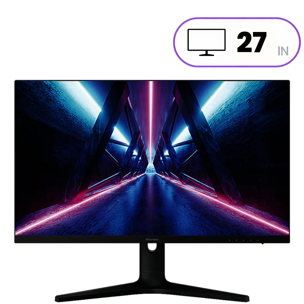 شاشة مونتير هايسنس دقة 2 كي حجم 27 انج بمعدل 165 هرتز - 27G5F-PRO