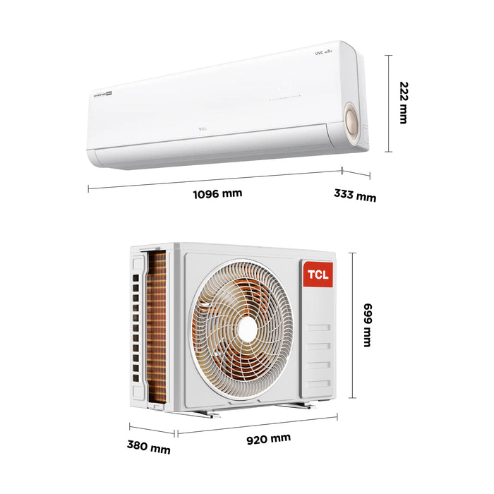Wall-Mounted AC TCL  2 Ton Inverter R32 - TAC-24CHSD/MAV