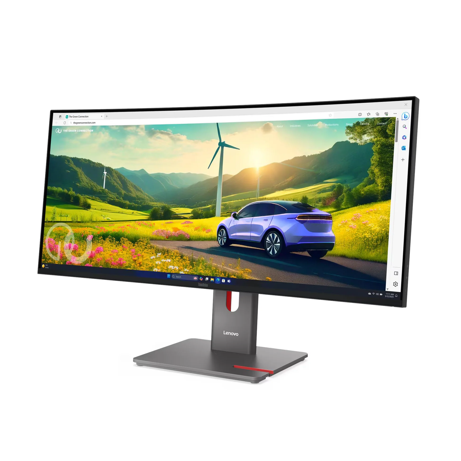 Lenovo ThinkVision 34" Curved UWQHD 120Hz Monitor _ P34WD-40