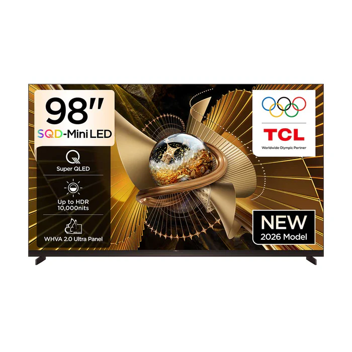 تلفاز تي سي إل مقاس 98 إنش 4K SQD-Mini LED بتردد 144 هرتز - 98X11L (حجز مسبق)