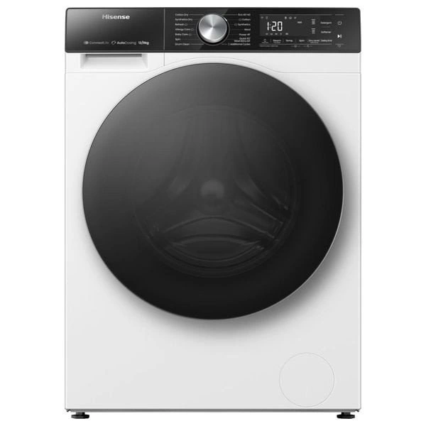 Hisense WD5S1245BW - 12 Kg/8 Kg - 1400 RPM - Front Loading Washing Machine & Dryer - White - Model 2026