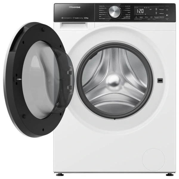 Hisense WD5S1245BW - 12 Kg/8 Kg - 1400 RPM - Front Loading Washing Machine & Dryer - White - Model 2026