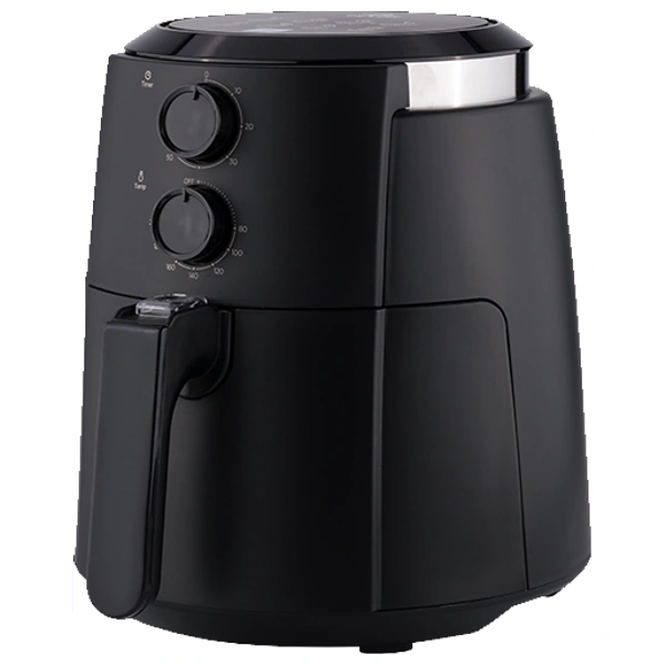  Evvoli EVKA-AF4001BS - Air Fryer - 1500W - 8 Programs - 4L - Black 