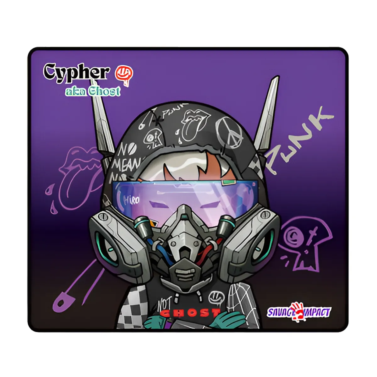 Mouse Pad Bloody BP-45W CYPHER GHOST