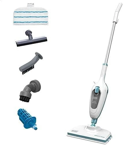 Black&Decker FSM13E1-B5 5-in-1 Steam Mop white