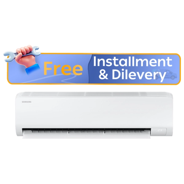Samsung AR24DSFZBWKN - 2 Ton - Wall Mounted Split - White - Inverter - 6 Steps Of Automatic Amp Control + Free Installation