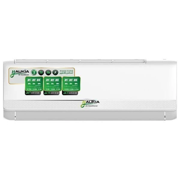 Haukia AUKR12CH-DC-QH - 1 Ton - Wall Mounted Split - White - Amp Control