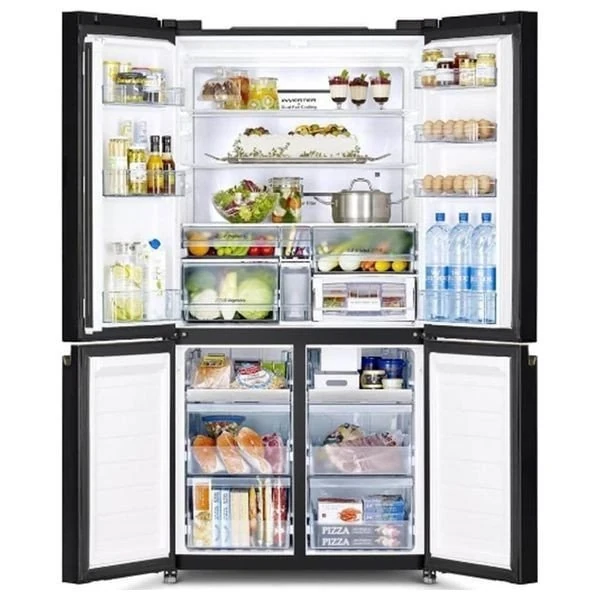 Hitachi RWB720GBK - 26 Ft - French Door Refrigerator - Black