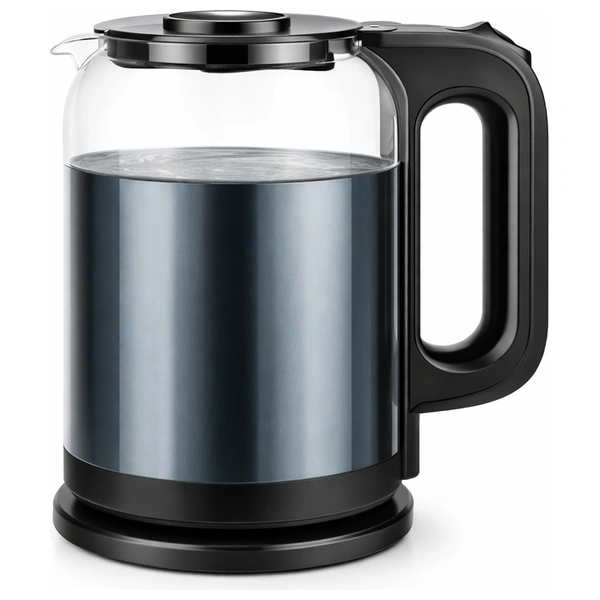  HAUSBERG HB-3622BL - Kettle - 2.0 L - 1800 Watt - Black 