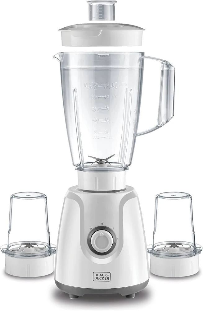 Blender 400W Black+Decker with 2 Mills BX4000-B5