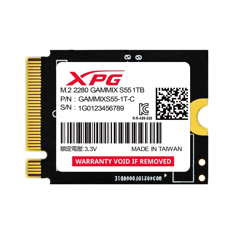 SSD XPG Internal M.2 512GB GAMMIX S55