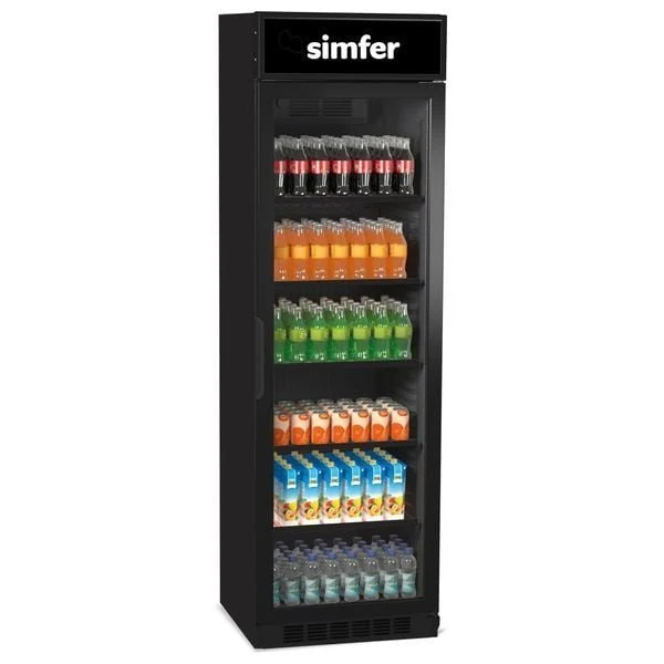 Simfer SDS385DC1CFB - 13ft - Showcase Chiller - Black