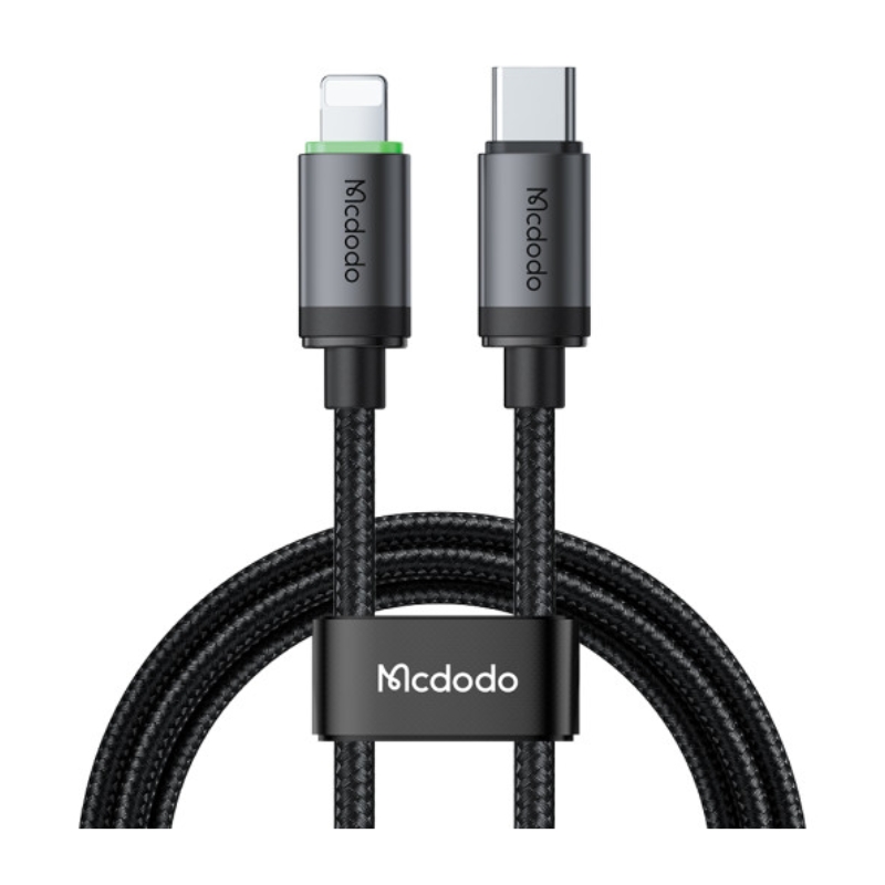 Type-C to LTG with LED Mcdodo Cable 1m