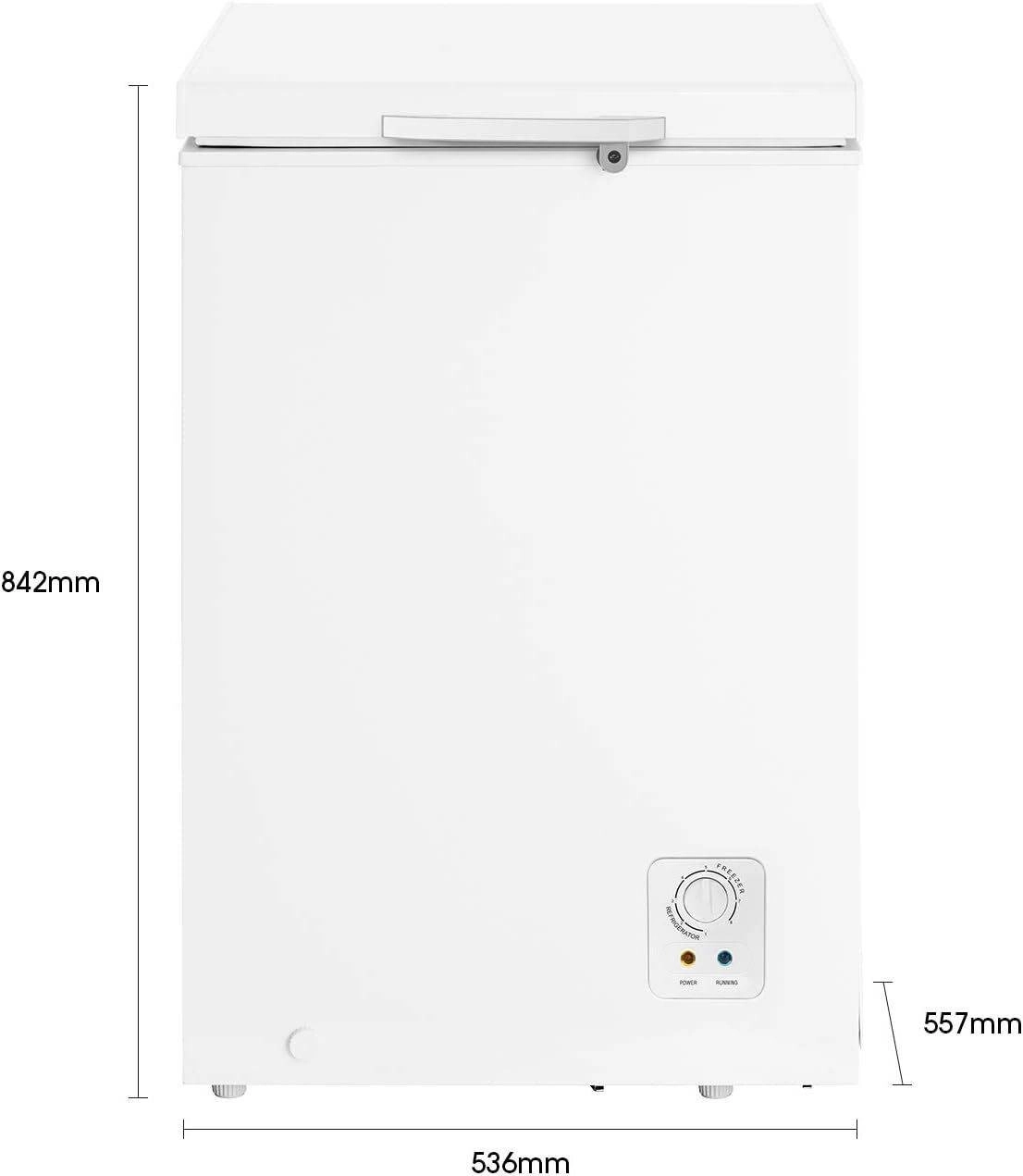 Hisense FC-13DT4 Chest Freezer - 100 L - 3.6 FT - White