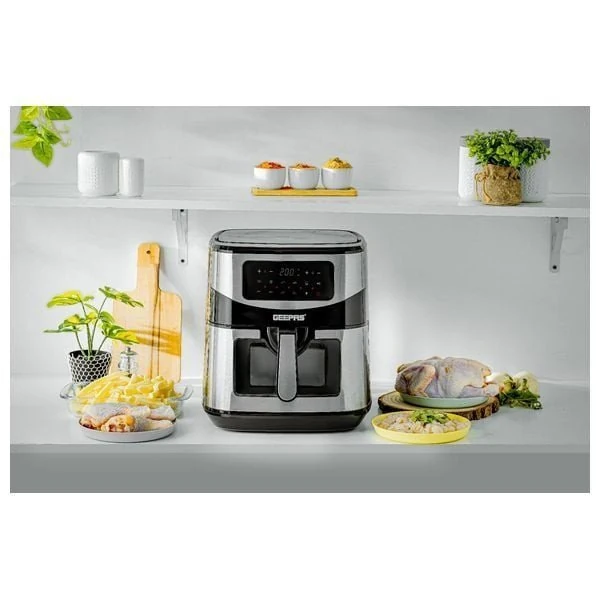  Geepas GAF37524 - Air Fryer - Silver 