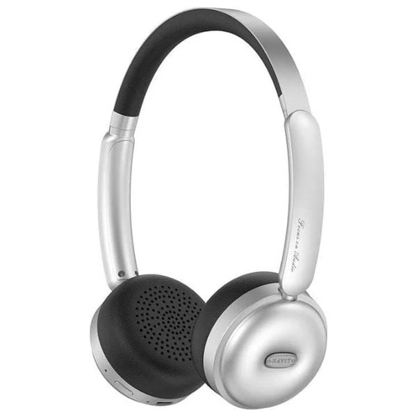  Havit Model-H616BT-/-HVBT-H616BT-SVBK- Bluetooth Headphone Over Ear - Up To 60 hours - Silver 