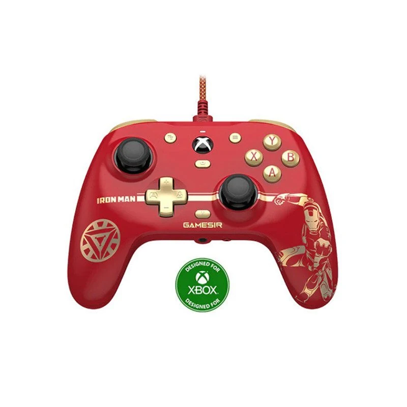 يد تحكم GameSir G7 HE السلكية لإكس بوكس (إصدار آيرون مان المحدود)